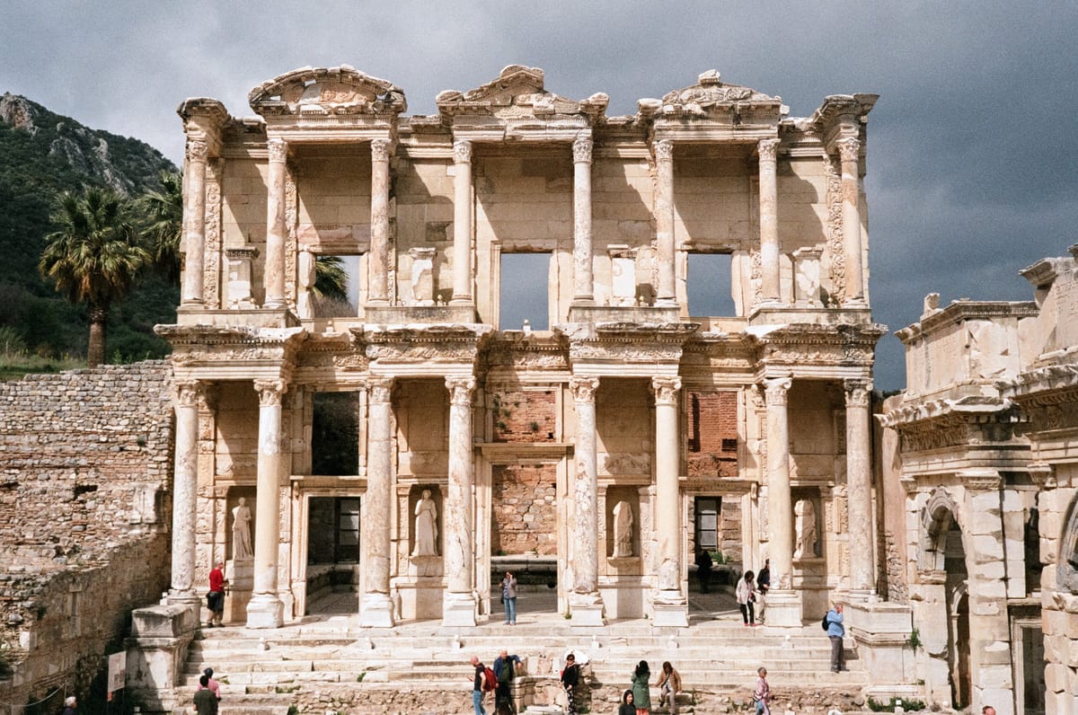 Turkyie on Film Part 2 - Ephesus Ancient City [Fuji C200]