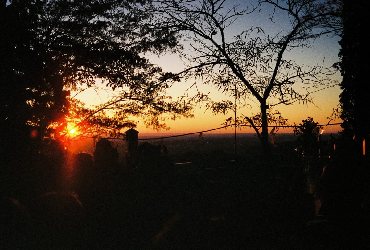 New Year in Tokyo on Film [Cinestill 400D]