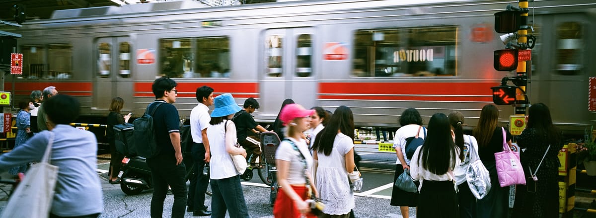 A week in Tokyo with the TX-1 Part 1 [Agfa Ultra 100]